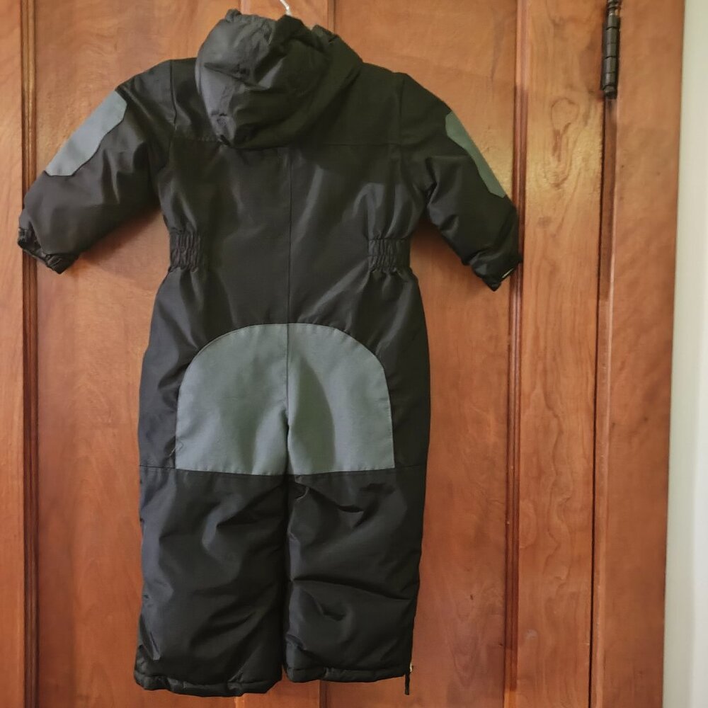 Black and Gray Snowsuit